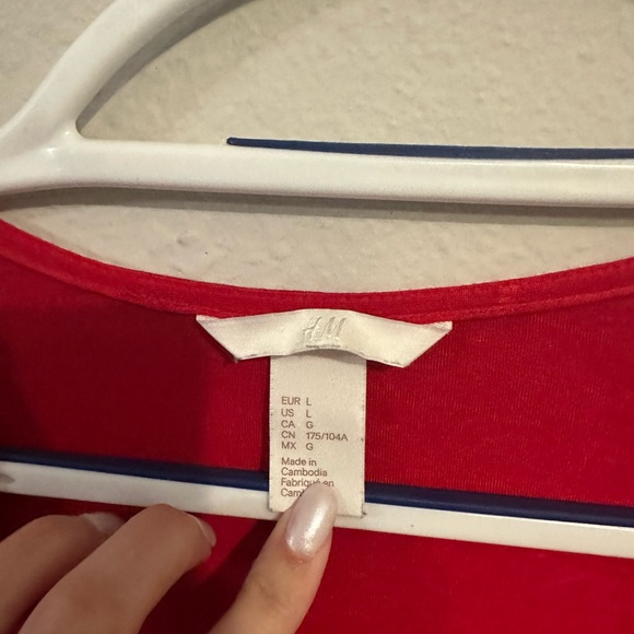 H&M Red Bodysuit - Picture 2 of 3